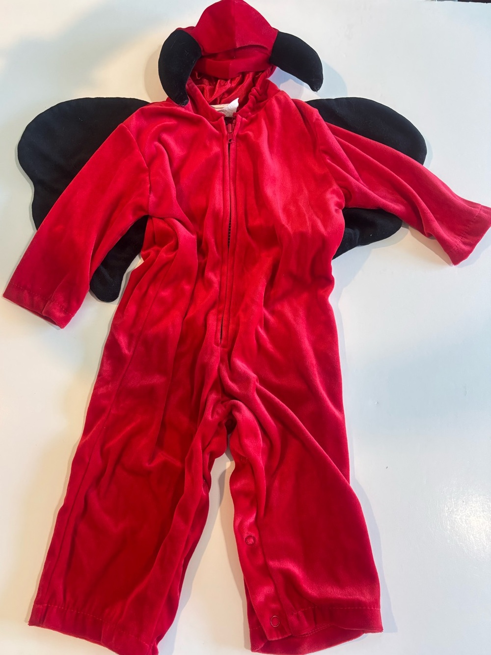 Devil Halloween Outfit Fleece 18-24M